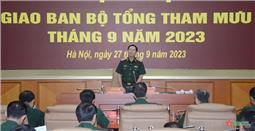 Thượng tướng Nguyễn Tân Cương: Chủ động tham mưu đề xuất xử lý kịp thời, hiệu quả các tình huống